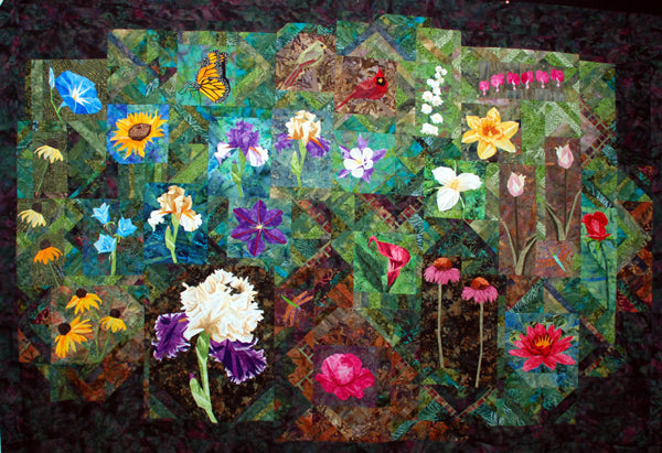 Florals and Dragonflies