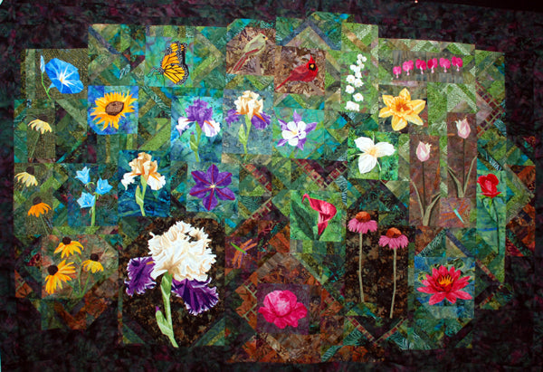 Florals and Dragonflies