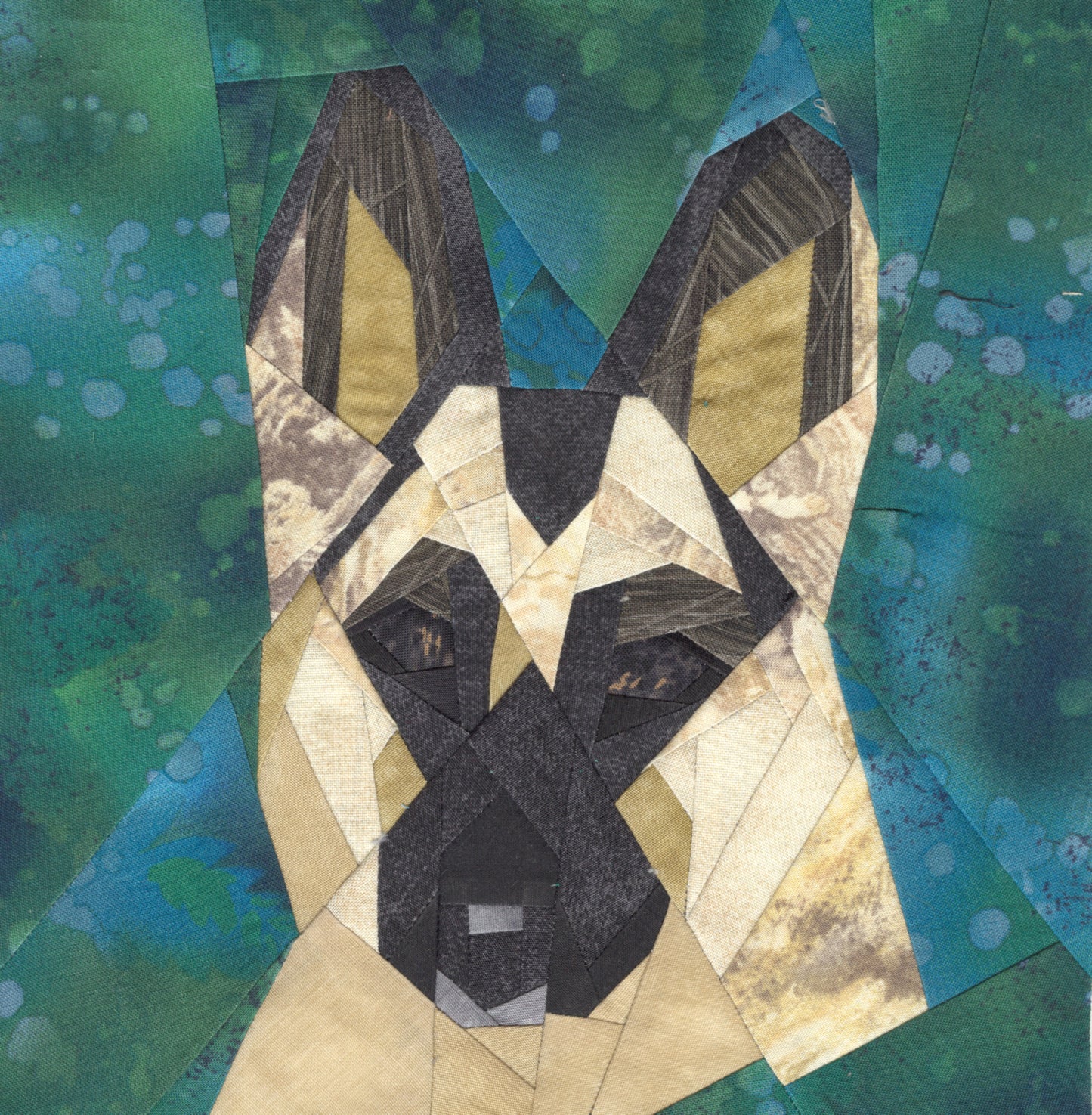German Shepard Portrait